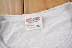 Vintage 1990s All Stars Baseball Graphic Henley T Shirt Size XL