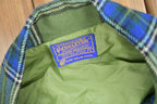 Vintage 1970s Pendleton Plaid Button Up Blazer Jacket Size L