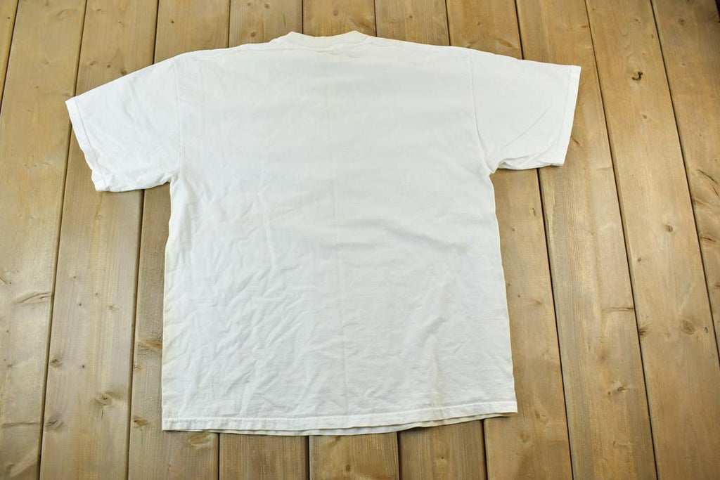 Vintage 1990s Edmonton Oilers Ryan Smith 94 NHL Graphic T-Shirt