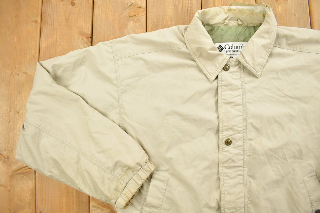Vintage 1990s Columbia Windbreaker Jacket