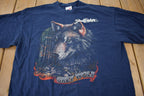 Vintage 1990s South Dakota Grey Wolf Souvenir Travel T Shirt Made In USA
