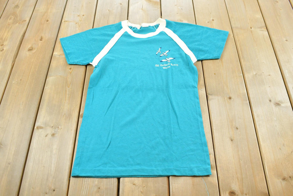 Vintage 1980s Old Orchard Beach Maine T-Shirt Mens XS