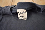 Vintage 1990s Fender Fine Electric Instruments Single Stitch Graphic T-Shirt Made In USA