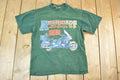 Vintage 2001 Youth Americade Souvenir Single Stitch Graphic Print T-Shirt Made In USA