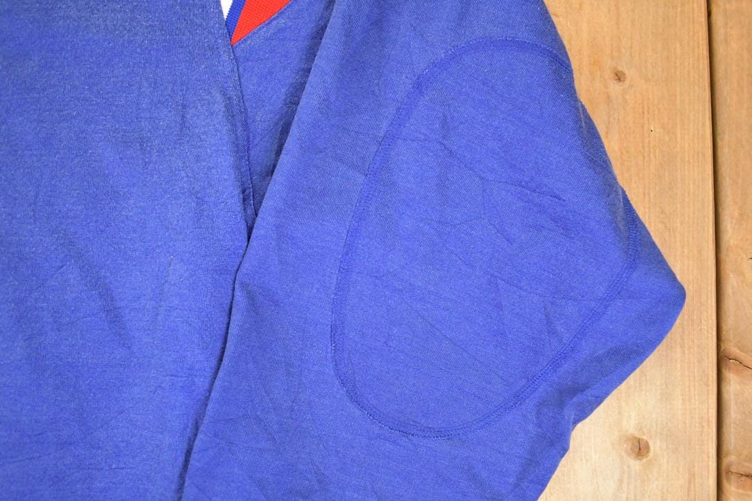Vintage 1990s New York Giants Shockey 80 NFL Crewneck Sweatshirt Mens 3L