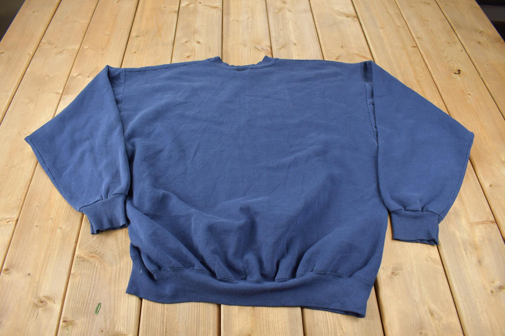 Vintage 1990s Kennedy Space Center Embroidered Crewneck Sweatshirt Made In USA