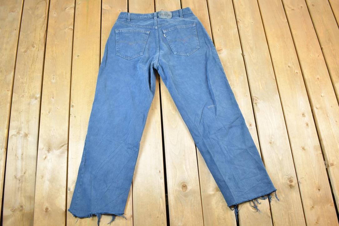 Vintage 1990s Levi Strauss Silvertab Loose Denim Jeans Size 33 x 34