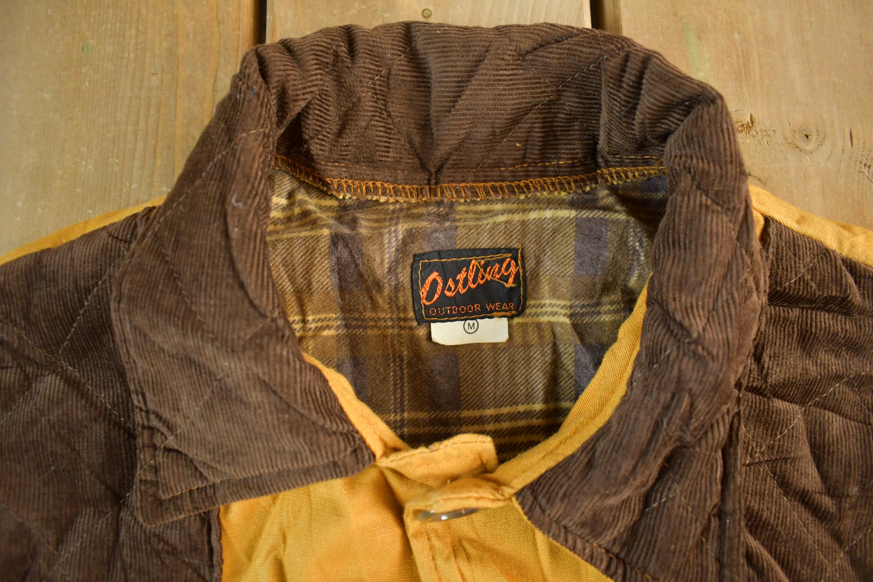 Vintage 1970s Ostling Hunting Jacket: Men's Medium, Outdoors Gear
