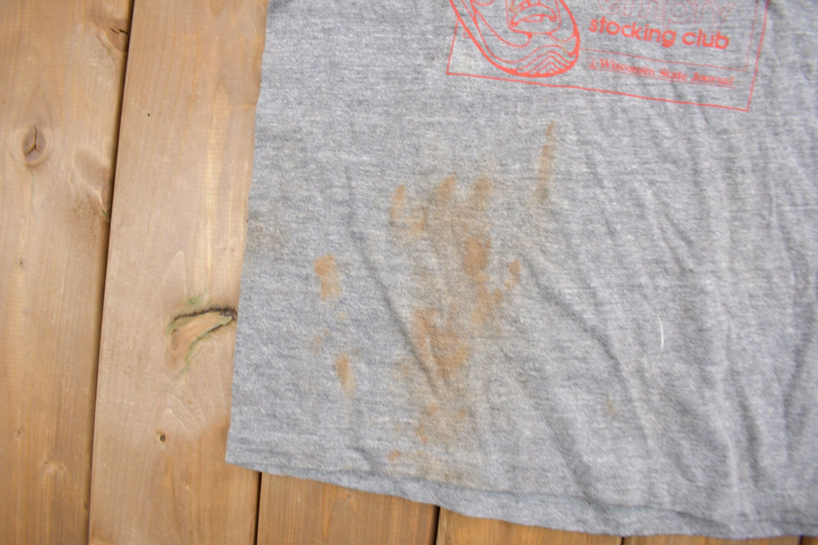 Vintage 1984 Optimist Run Layered T Shirt
