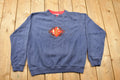 Vintage 1990s Shenanigans Floral Theme 3D Cable Knit Crewneck Sweater