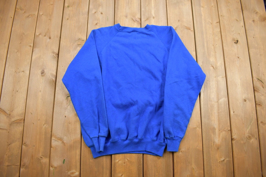 Vintage 1990s Blue Hanes Sweatshirt