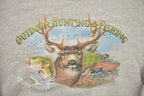 Vintage 1990s Outdoor Hunting & FIshing Crewneck Sweatshirt