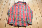 Vintage 1990s Eddie Bauer Plaid Long Sleeve Button Up Shirt