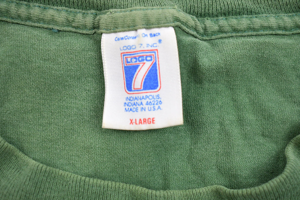 Vintage 1993 Green Bay Packers Logo 7 NFL Graphic T-Shirt