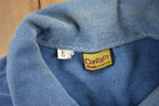 Vintage 1980s Contact Slacks By Miller Western Style Button Up Shirt