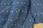 Vintage 1990s Victoria Bay Goods Knit Abstract Pattern Crewneck Sweater