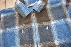 Vintage 1990s Liz Claiborne Plaid Fleece Sweater