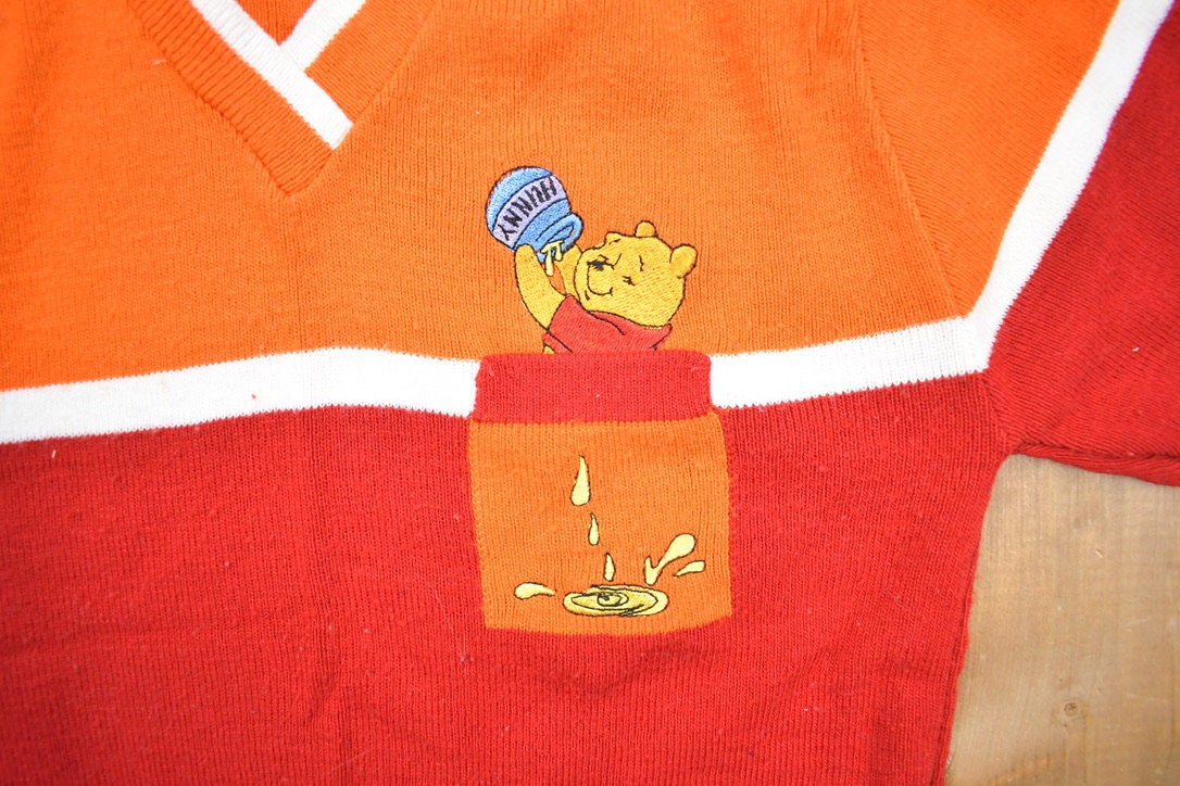 Vintage 1990s Winnie The Pooh Cartoon Promo T-Shirt