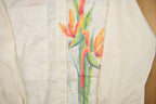 Vintage 1990s Abstract Flower Button Up Shirt