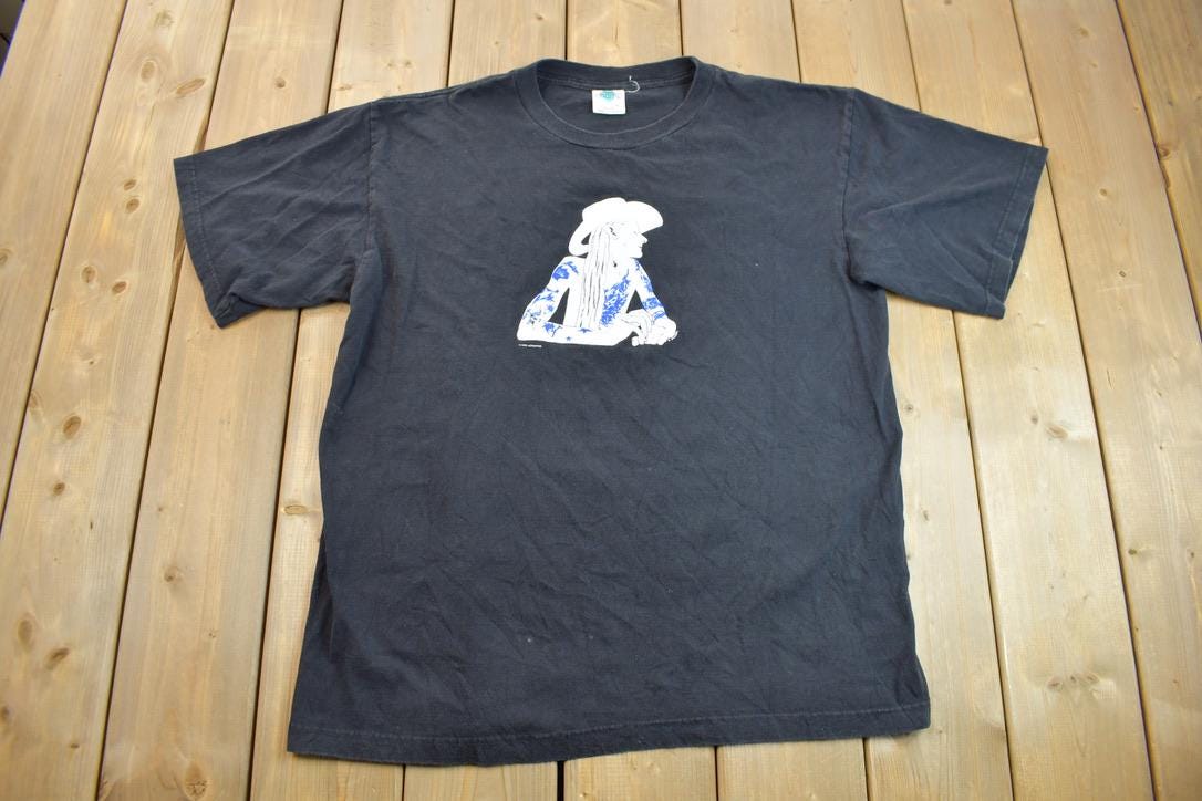 Vintage 1995 John Dawson Winter Graphic T-Shirt