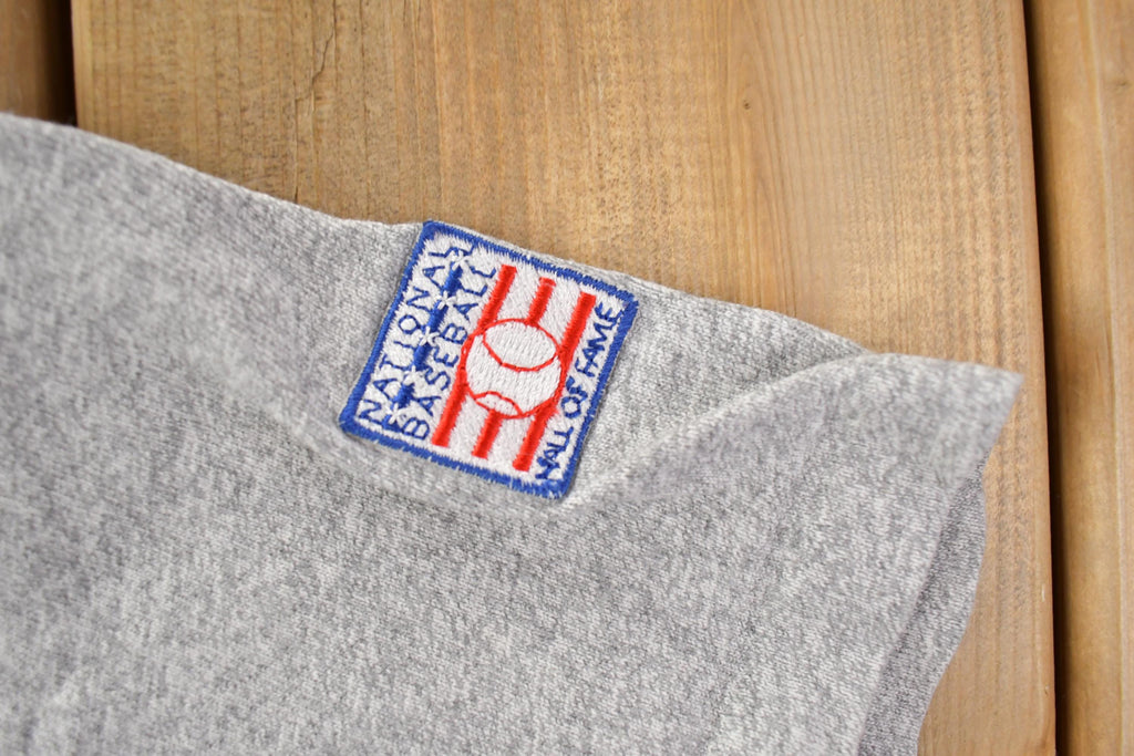 Vintage 1990s MLB Baseball Hall Of Fame Heavyweight Graphic T-Shirt