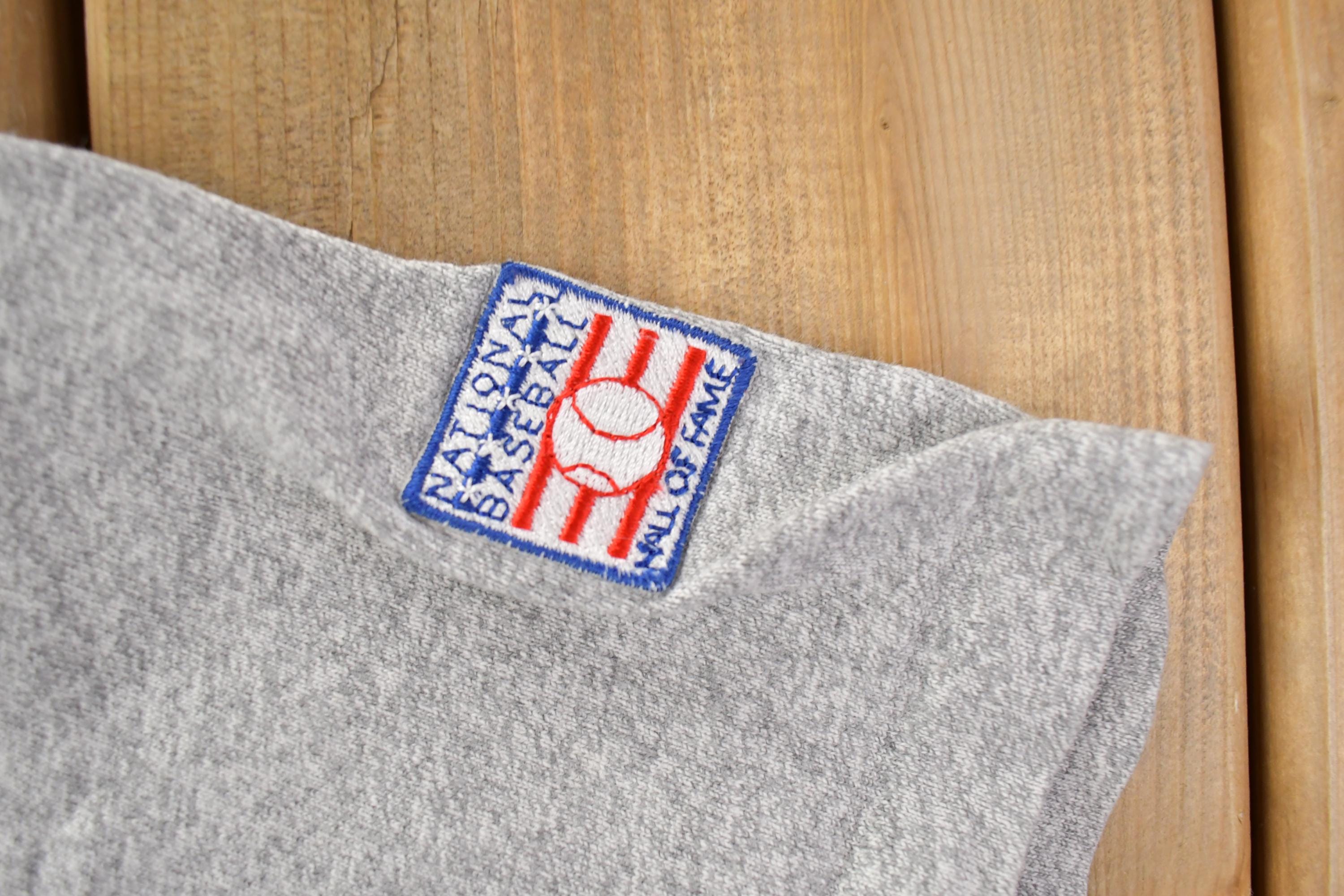 Vintage 1990s MLB Baseball Hall Of Fame Heavyweight Graphic T-Shirt