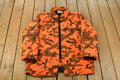 Vintage 1980s Woodfield Orange Camo Parka Jacket Men's Large