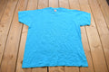 Vintage 1990s Blank Fruit of the Loom Blue T Shirt