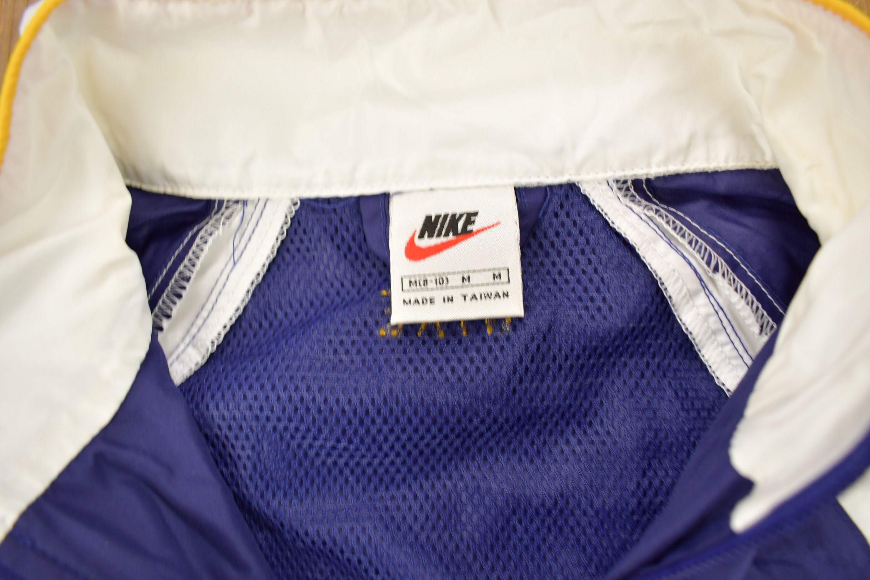 Vintage 1990s Nike Women's Color Block Windbreaker Jacket