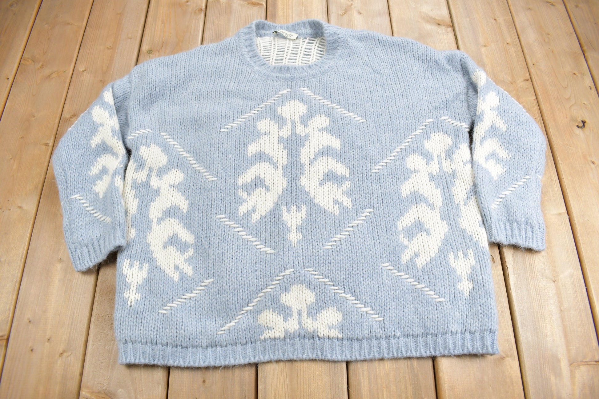 Vintage 1990s Cocogio Knit Crewneck Sweater
