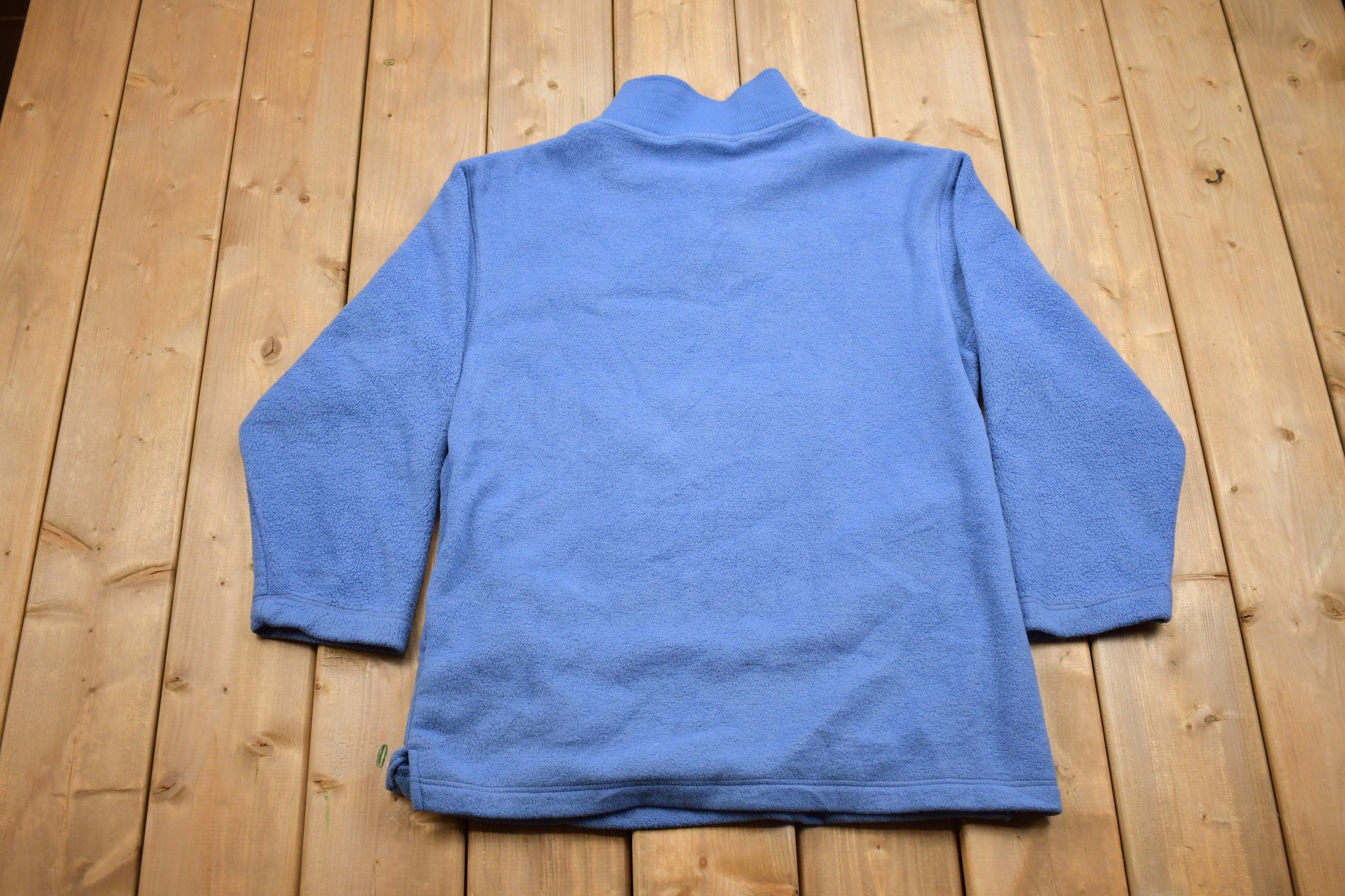 Vintage 1990s Scooby Doo Cartoon Network Quarter Zip Fleece Sweater