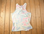 Vintage 1990s Winnie The Pooh Graphic Tie Dye Tank Top