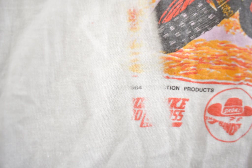 Vintage 1984 Supercross Tour Single Stitch Graphic T Shirt Made In USA