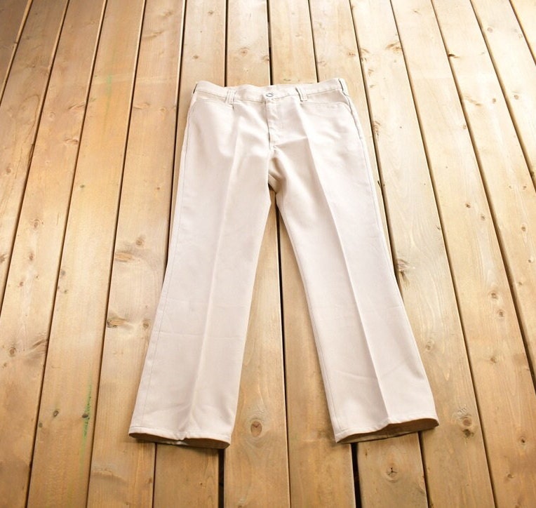 Vintage 1980s Lee Slacks Made In USA Size 38x30