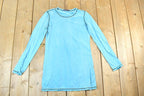 Women Vintage Vigoss Y2K Blank Blue T-Shirt