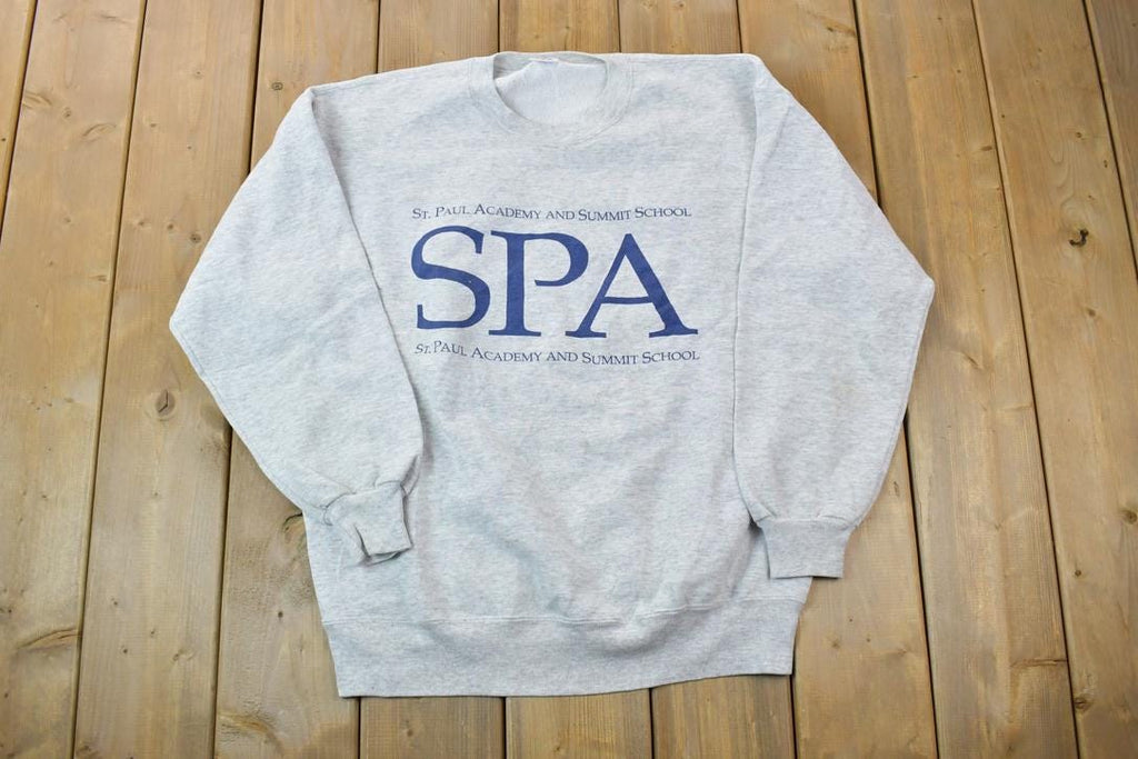 Vintage 1990s St Paul Academy Crewneck Sweatshirt