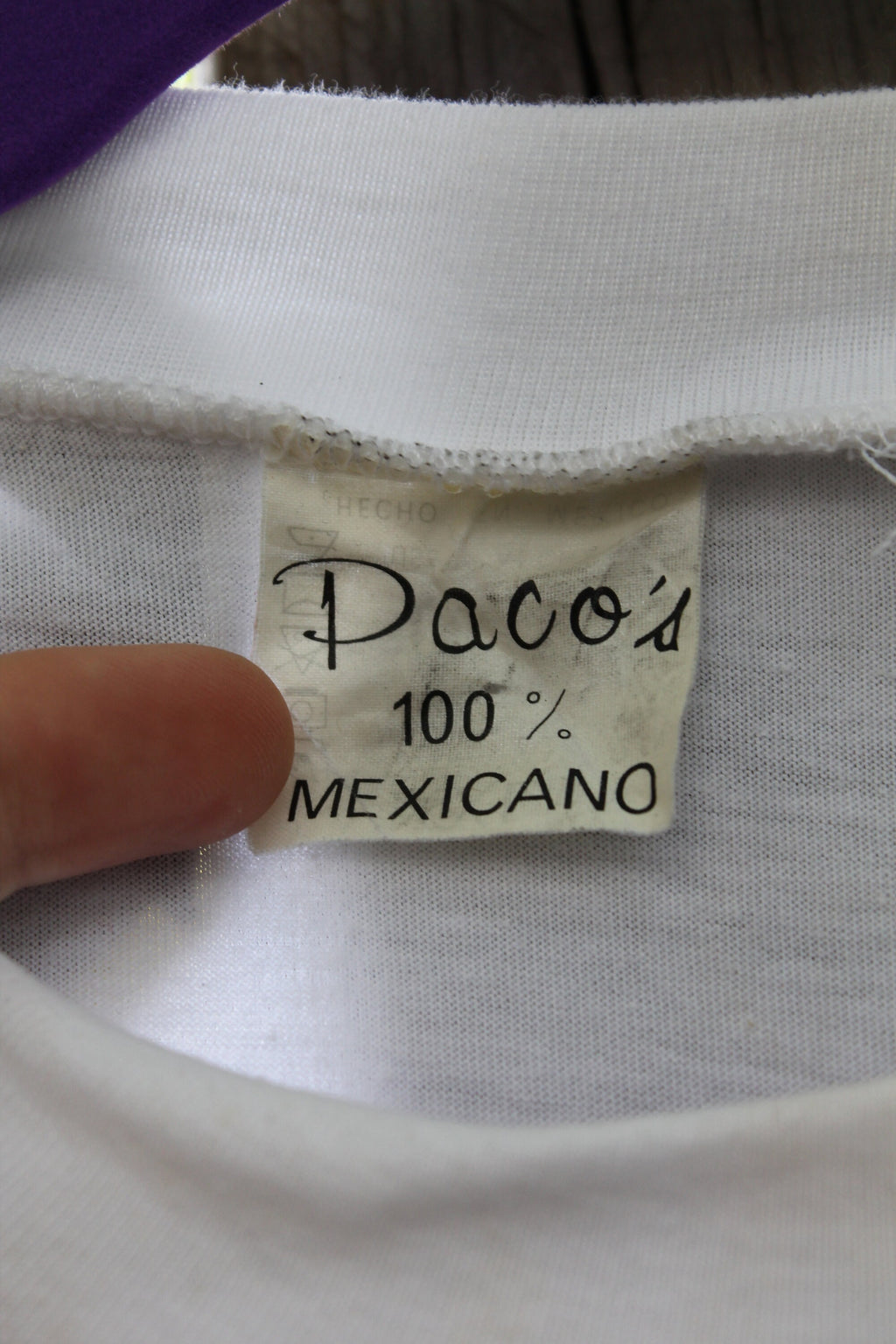 Vintage 1990s Cancun Mexico Souvenir T Shirt