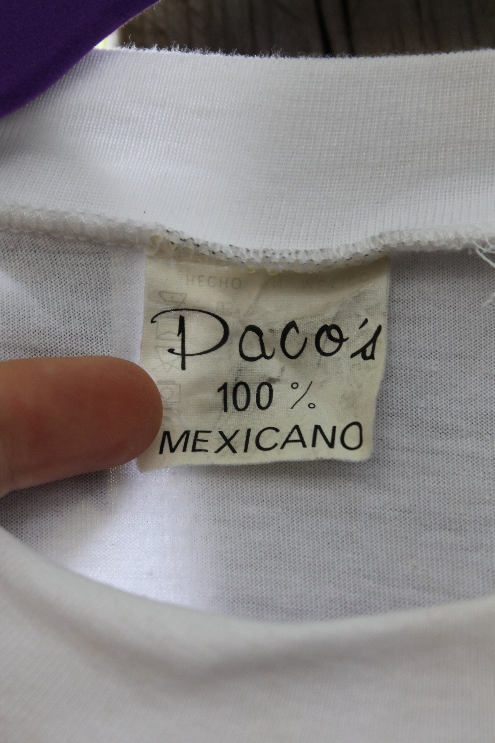 Vintage 1990s Cancun Mexico Souvenir T Shirt