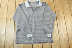 Vintage 90s Faded Glory Striped Button Up Shirt