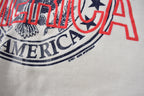 Vintage 1991 United States Of America Graphic Crewneck Sweatshirt Made In USA