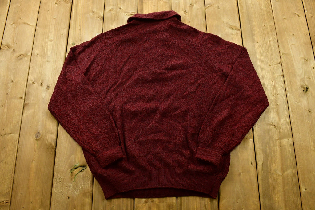Vintage White Ram Wool Sweater