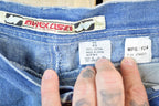 Vintage 1990s Crazy Avirex Denim Jeans Size 40 x 30