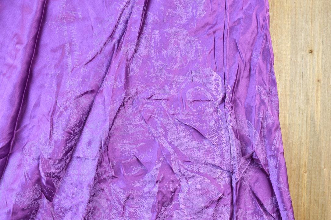 Vintage Y2K Vigos Purple Mini Dress