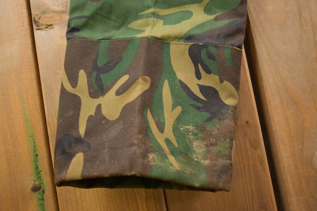 Vintage 1990's Cabela's Woodland Camouflage Hunting Pants Size 34 x 29