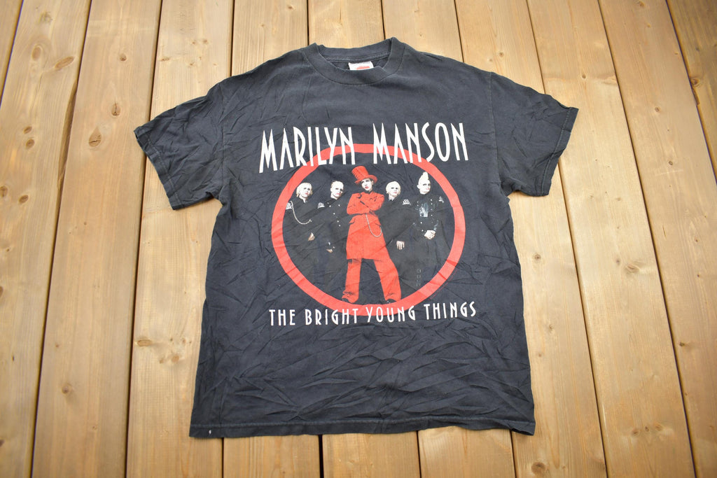 Vintage 2000 Marilyn Manson The Bright Young Things Graphic T Shirt