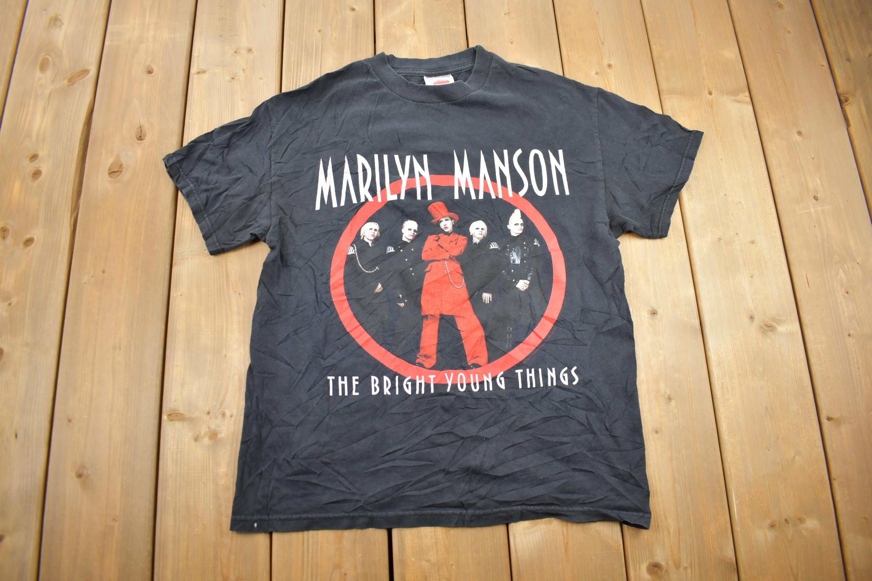 Vintage 2000 Marilyn Manson The Bright Young Things Graphic T Shirt