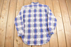 Vintage 1990s 417 By Van Heusen Plaid Button Up Shirt