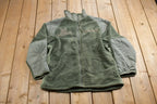 Vintage 1990s Cold Weather Fleece Zip Up Sweater