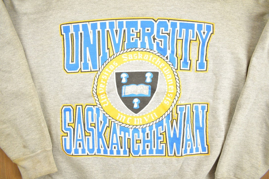 Vintage 1990s University Of Saskatchewan Collegiate Crewneck