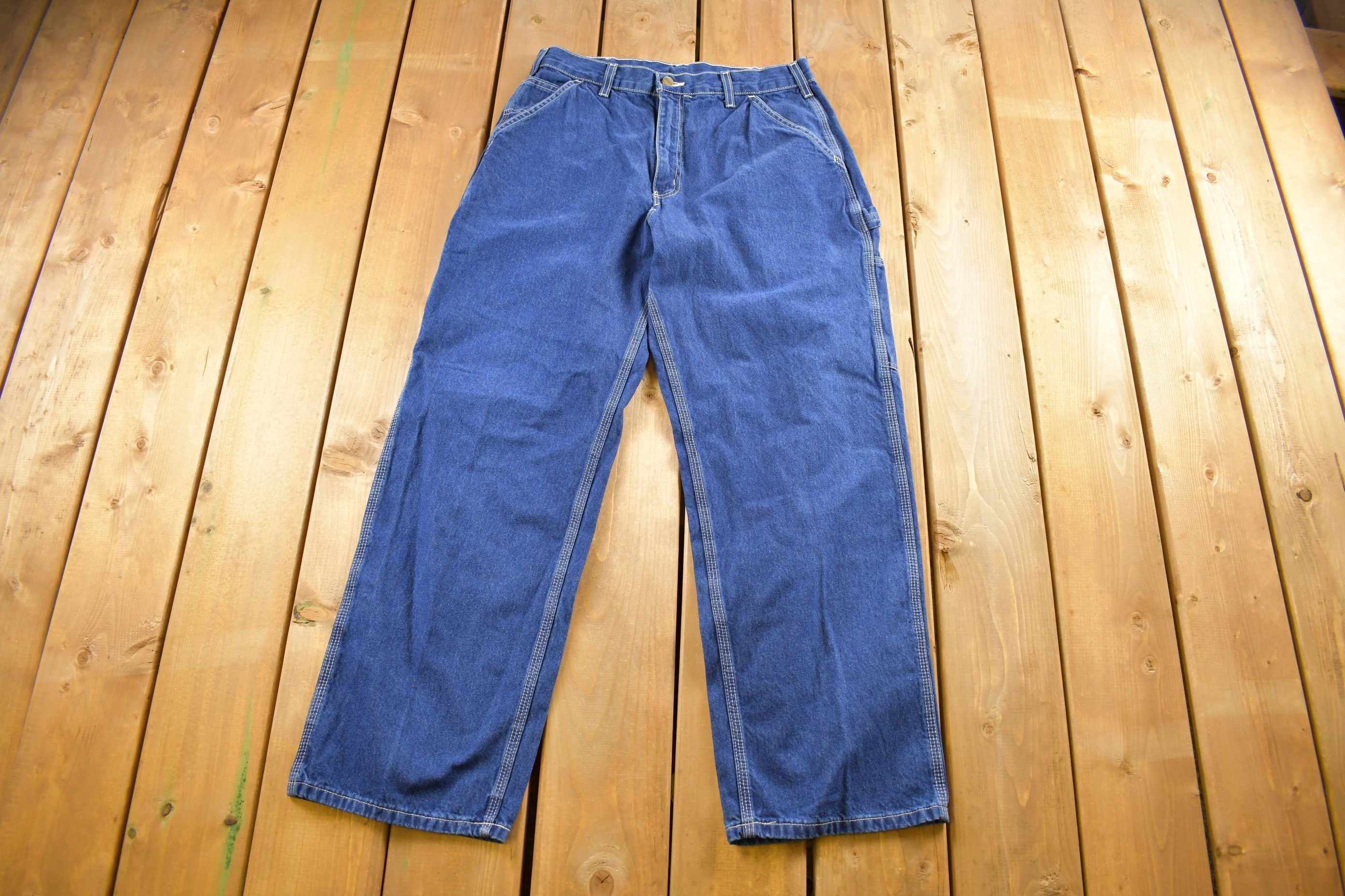 Vintage 1990s Carhartt Carpenter Denim Jeans Men's 32 x 29